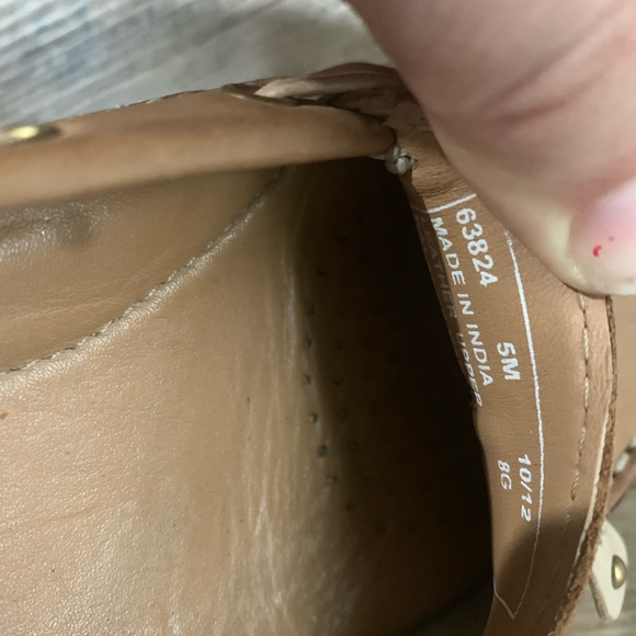 Clarks Women's Dunbar Racer Shoes 100% Leather size 5 - Picture 3 of 4